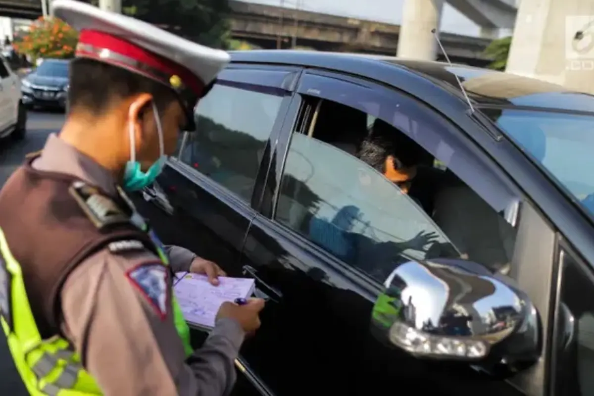 Titik ganjil genap Jakarta.