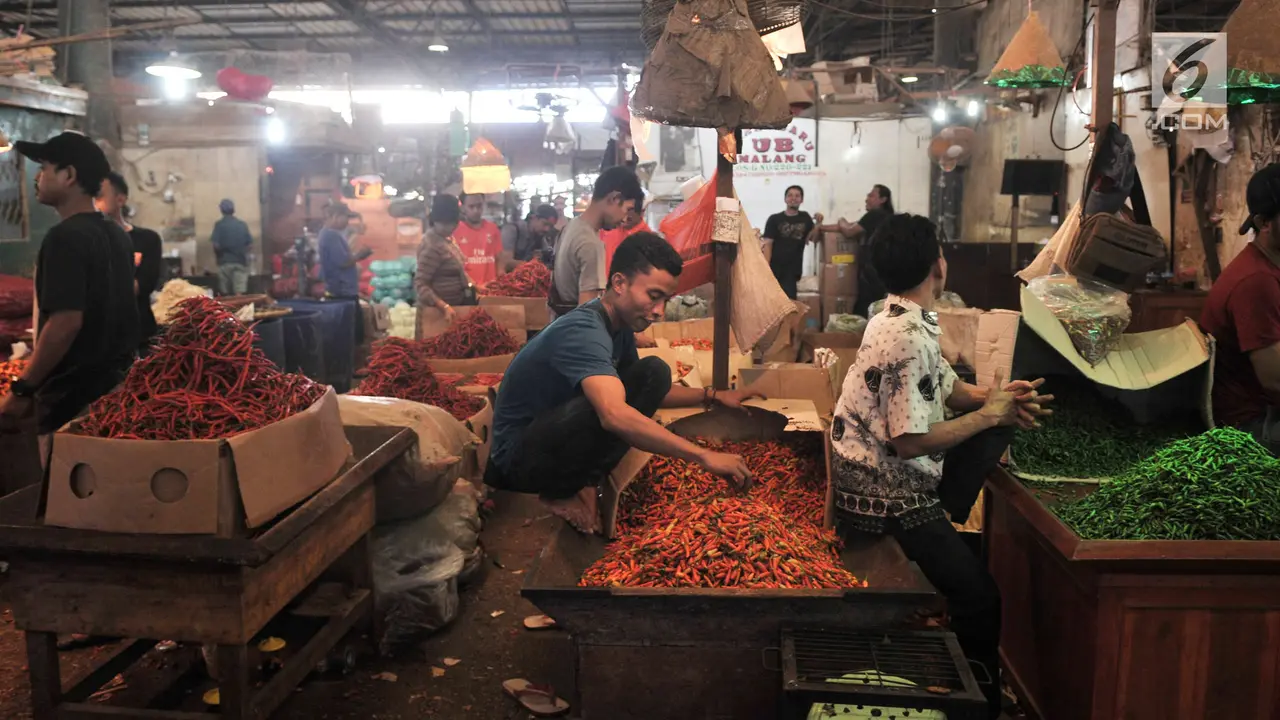 Harga Cabai di Pasar Induk Kramat Jati