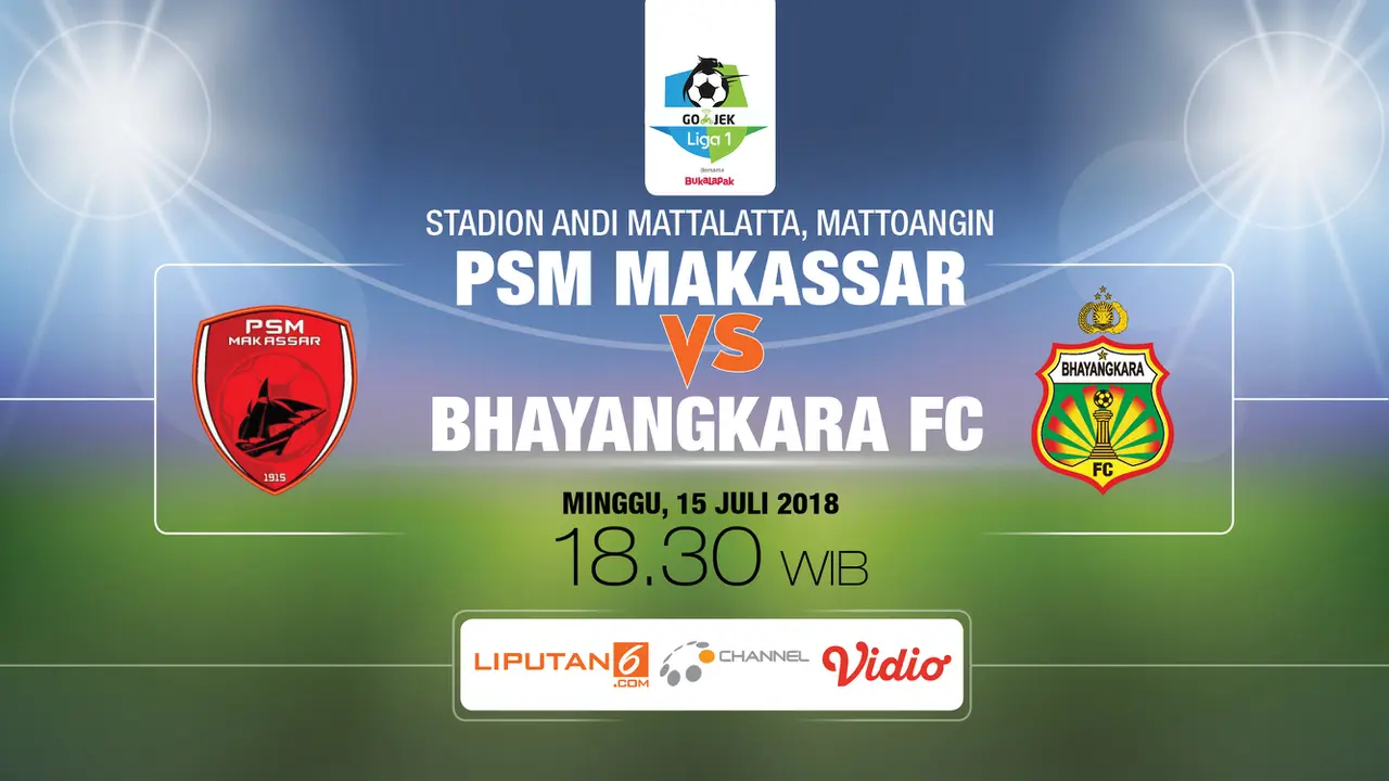 Prediksi PSM Makassar vs Bhayangkara