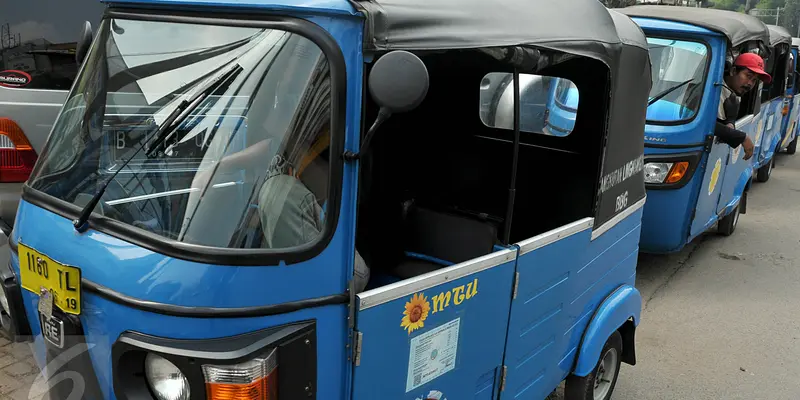 20150630-Bajaj Masih Jadi Transportasi Primadona Warga Jakarta-Jakarta 1