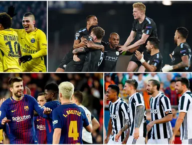 Berikut ini 10 klub Sepak Bola dengan skuat termahal di Eropa. Diantaranya Manchester City, Paris Saint-Germain dan Barcelona. (Foto-foto Kolase AP dan AFP)