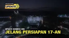 Persiapan untuk perayaan dan upacara HUT RI ke-79 di Ibu Kota Nusantara disingkat IKN akan terus berjalan. Meskipun bersih-bersih dan pemasangan perabot di IKN sudah memasuki tahap akhir, pengerjaan besar konstruksi terus berjalan.