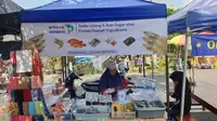 Dari Tambak ke Lapak Sunmor UGM, Anton Vaname Jual Udang Segar Hasil Budidaya Sendiri