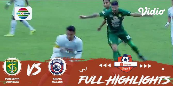 VIDEO: Highlights Liga 1 2019, Persebaya Vs Arema FC 4-1