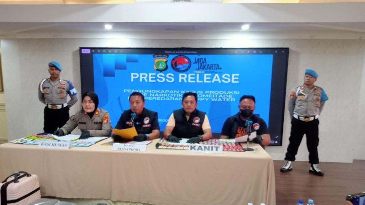 WNA China Produksi Ratusan Buah Etomidate Siap Edar Senilai Rp2 Miliar di Jakarta Utara