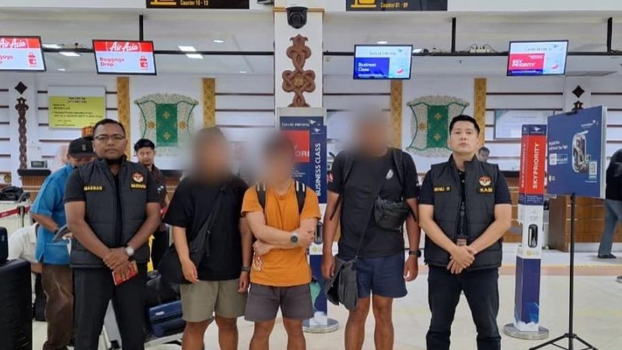 Tiga WNA Malaysia Dideportasi Imigrasi Sabang Usai Ketahuan Jadi Instruktur Selam Ilegal