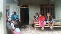 Suasana di rumah korban di Desa Bantala, Kecamatan Lewolema, Kabupaten Flores Timur, NTT. (Liputan6.com/ Ola Keda)