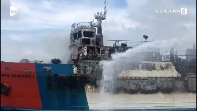 Setelah Km Gerbang Samudra terbakar hingga kini sang nahkoda kapal masih dikabarkan menghilang.