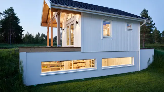 Desain Rumah Kecil dengan Basement