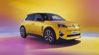 Renault 5 E-Tech Warna Kuning (Renault UK)