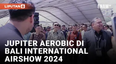 Dihadiri Luhut, Bali International Airshow 2024 Resmi Dibuka