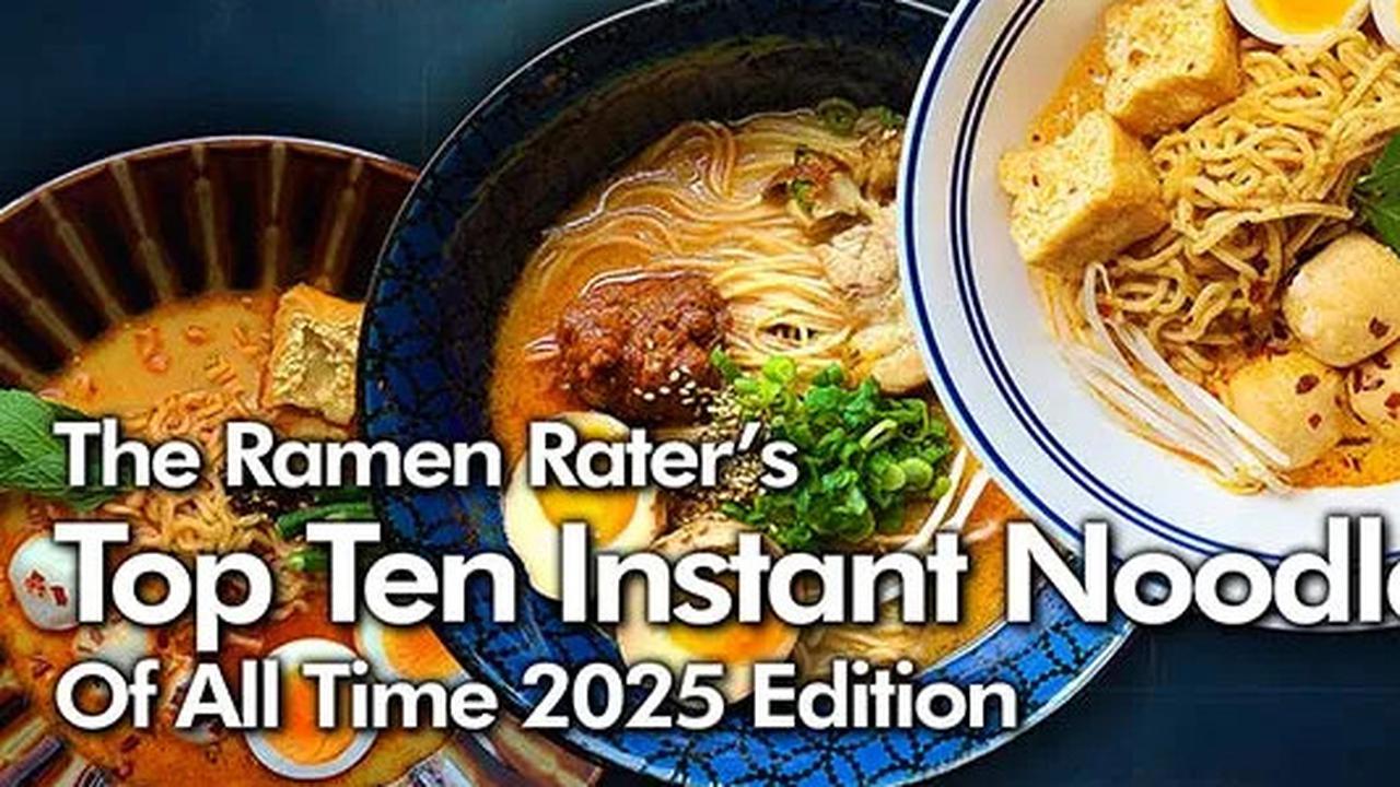 Daftar Lengkap 10 Mi Instan Paling Enak di Dunia 2025, Indonesia Kembali Masuk 10 Besar