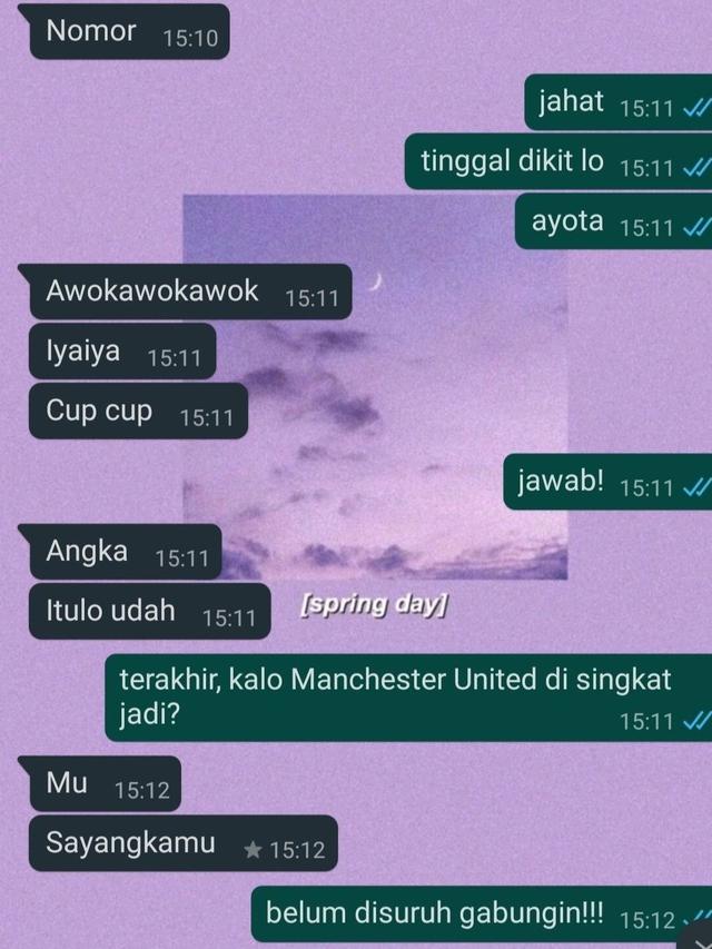 6 Chat Bilang ‘Sayang Kamu’ ke Pacar Ini Kocak Tapi Romantis, Bikin Baper