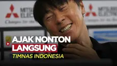 Berita Video, Shin Tae-yong Ajak Suporter Timnas Indonesia untuk Saksikan Langsung Laga Kontra Brunei di Piala AFF 2022