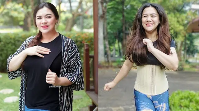 6 Transformasi Vicky Shu Sebelum Vs Sesudah Diet Ketat, Turun 18 Kg