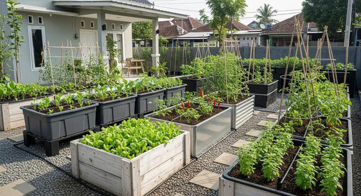 9 Cara Memanfaatkan Lahan Sempit untuk Kebun Mini Tanpa Risiko Keamanan bagi Keluarga