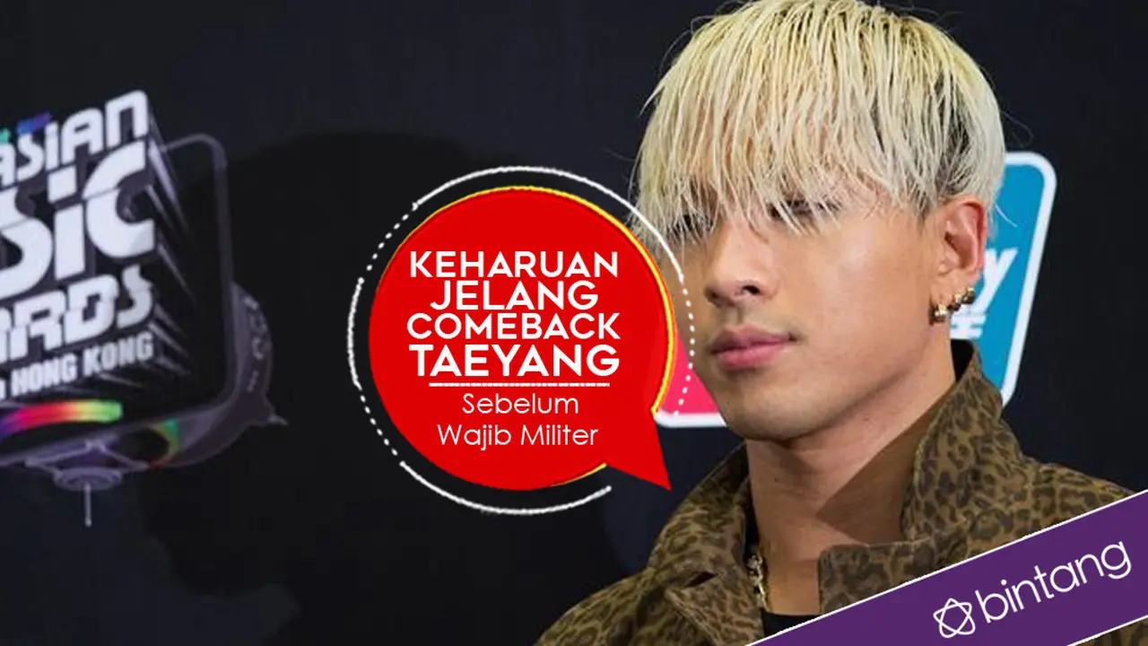 [Bintang] Keharuan Jelang Comeback Taeyang Sebelum Wajib Militer