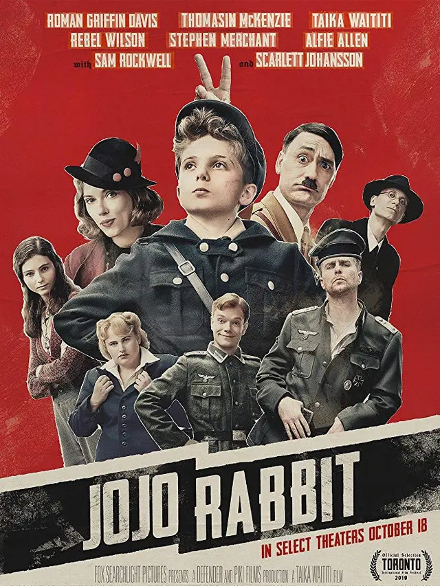Poster film Jojo Rabbit. (Foto: Dok. IMDb/ Fox Searchlight)