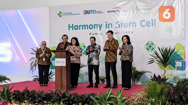 Fasilitas Produksi Stem Cell RSCM Resmi Kantongi CPOB, BPOM: Bisa Olah Produk Sel Punca Secara Massal