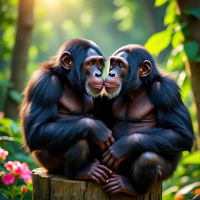 Humans are Not the Only Species That Kiss