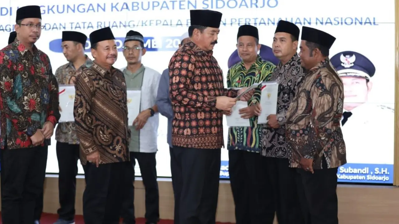 Menteri Agraria dan Tata Ruang/Badan Pertanahan Nasional (ATR/BPN) Hadi Tjahjanto