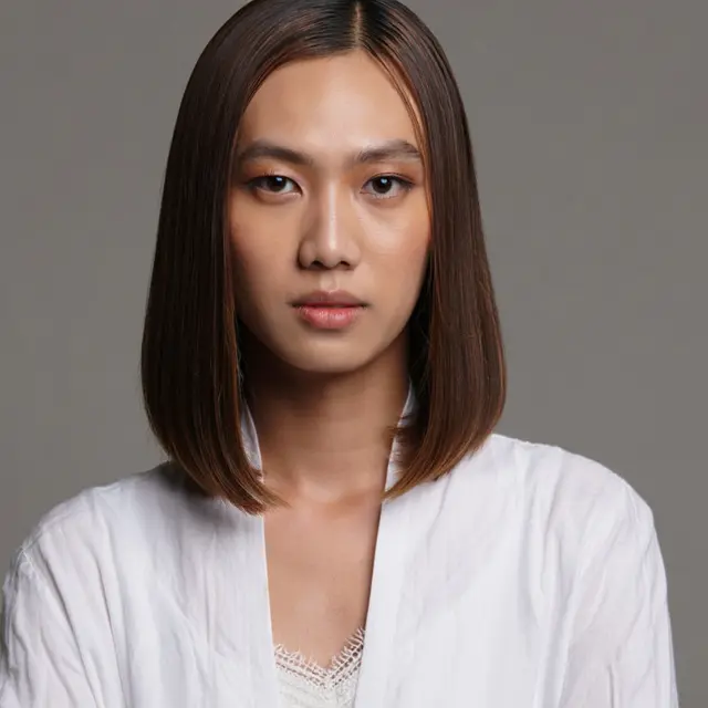 Model Rambut Wanita Bob Panjang / Ilustrasi AI