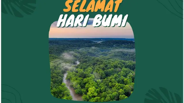 8 Link Twibbon Hari Bumi Gratis yang Simpel dan Elegan, Desainnya Tidak Pasaran (Foto: Canva/Gudang Desain)