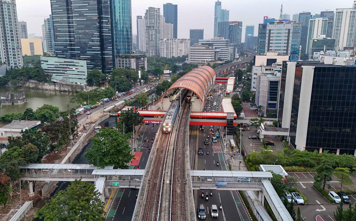 LRT Jabodebek Jadi Bagian Integrasi Transportasi Umum