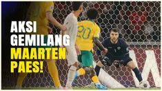 Berita video penjaga gawang Timnas Indonesia, Maarten Paes, layak dinobatkan sebagai pahlawan atau Man of the Match dalam laga melawan Australia. Aksinya begitu tangguh!