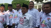 Cak Imin menyambangi istana Jakarta untuk bertemu Presiden Jokowi. (Liputan6.com/Lizsa Egeham)