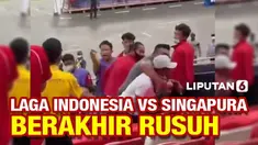 Dalam semifinal leg 2 Piala AFF 2020 antara Indonesia vs Singapura, sederet pemain Indonesia yang absen karena cedera terlibat kerusuhan dengan para suporter Singapura.
