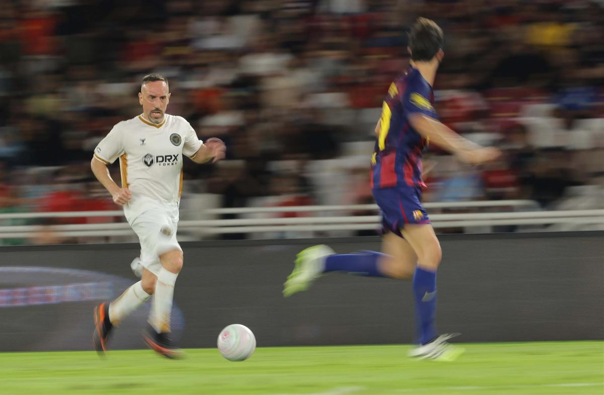 FOTO: Barcelona Legends Tundukkan DRX World Legends di Jakarta