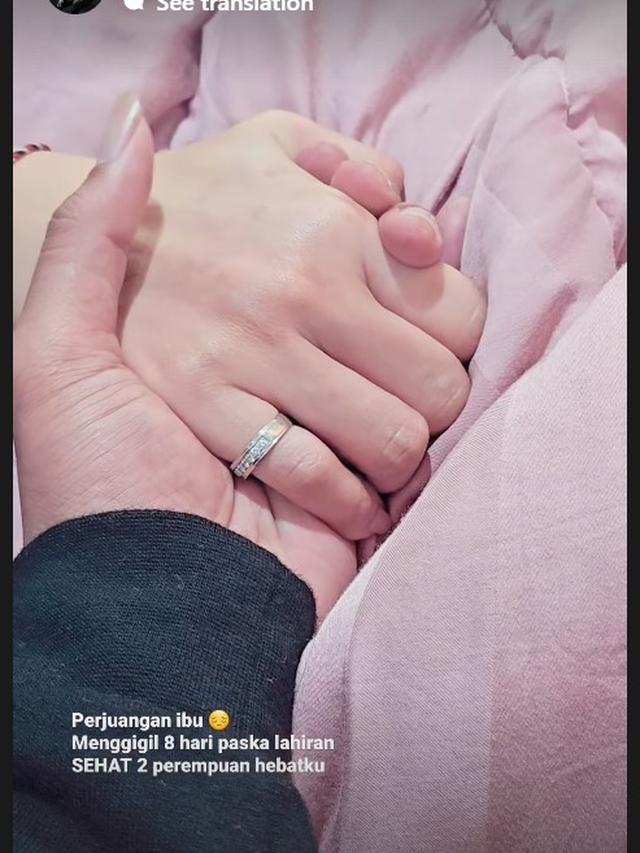 Bella Bonita Sakit Beberapa Hari Usai Melahirkan