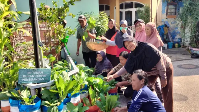 Berdayakan Lahan Terbatas, Kampung Palm Eco Green Village Malang Makin Asri Berkat Program BRInita