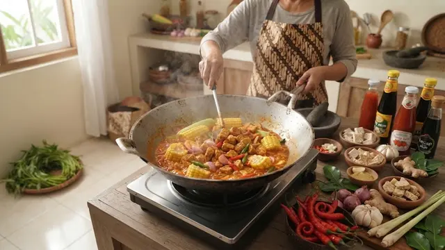 Langkah-Langkah Pembuatan Tempe Saus Padang
