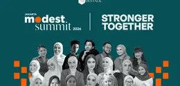 Berbagai keseruan dari Jakarta Modest Summit 2026 ./copyright istimewa