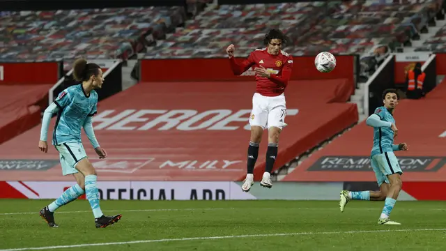 FOTO: Manchester United Tendang Liverpool dari Piala FA