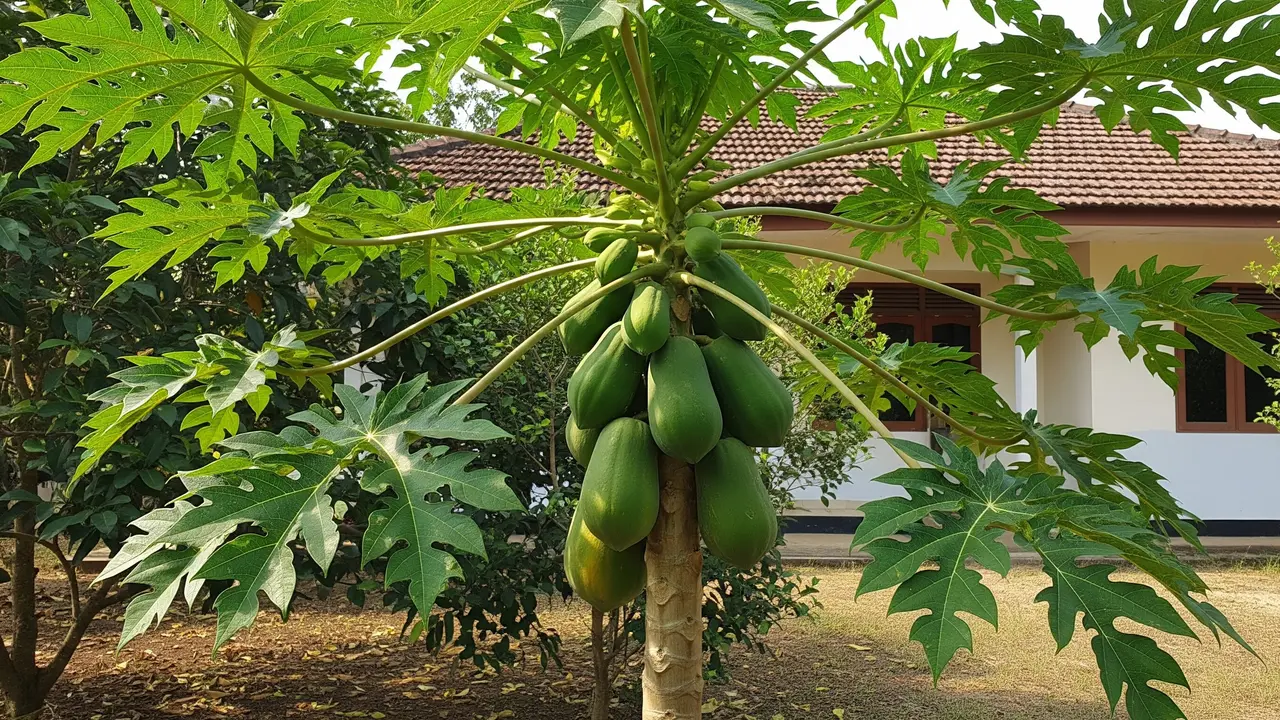 Jenis Pohon Buah Akar Pendek Aman untuk Dekat Rumah/Gemini AI