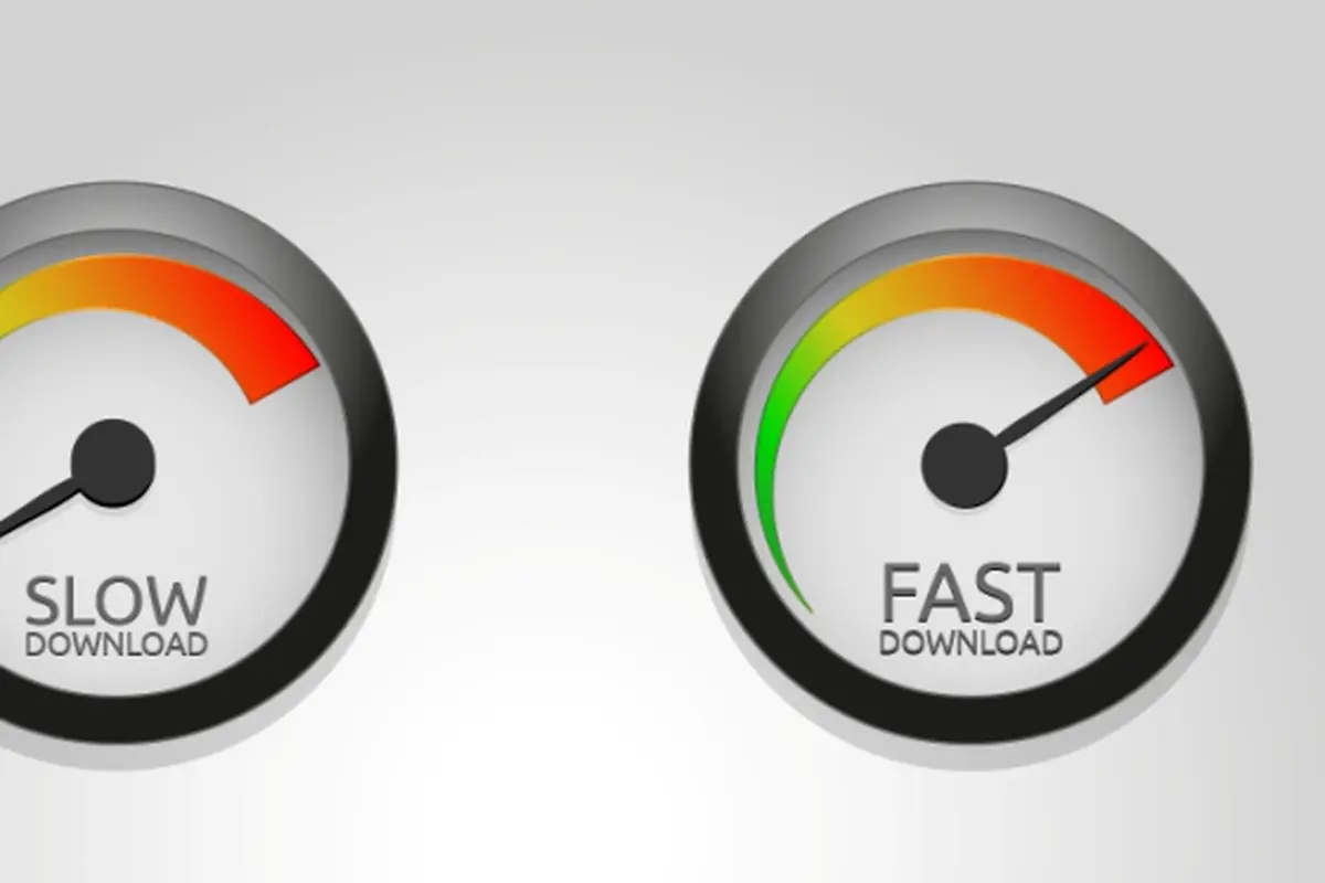 ilustrasi kecepatan download internet