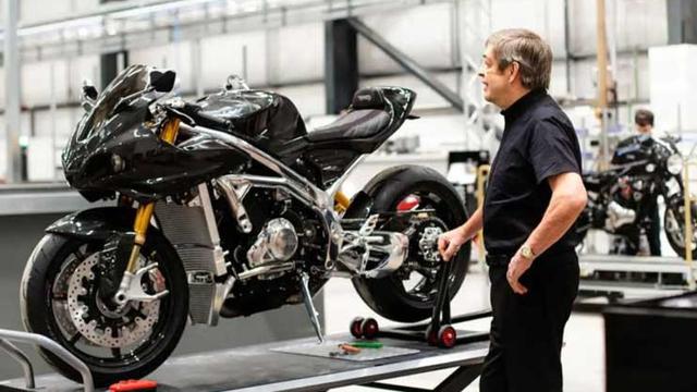 Pabrik baru Norton mampu memproduksi sebanyak 8.000 unit motor