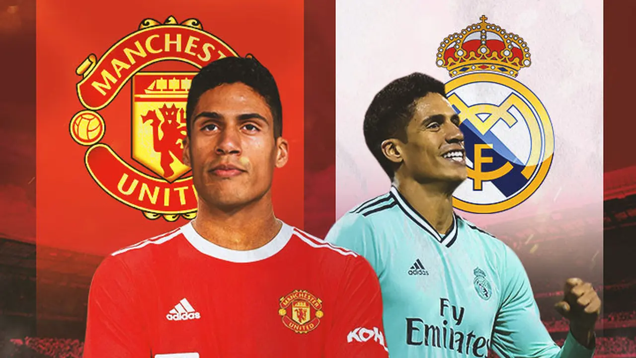 Ilustrasi - Raphael Varane Manchester United dan Real Madrid