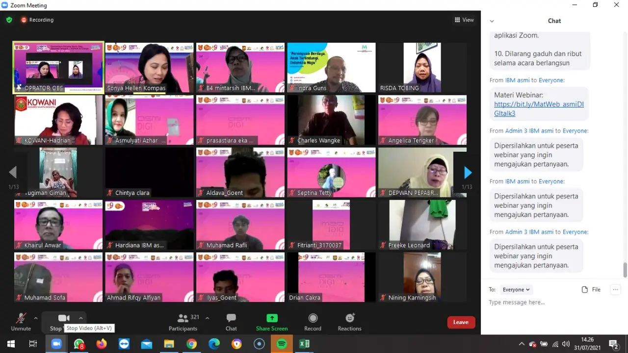 Kadin Indonesia Dorong Perempuan Kembangkan Bisnis Saat Pandemi Covid-19