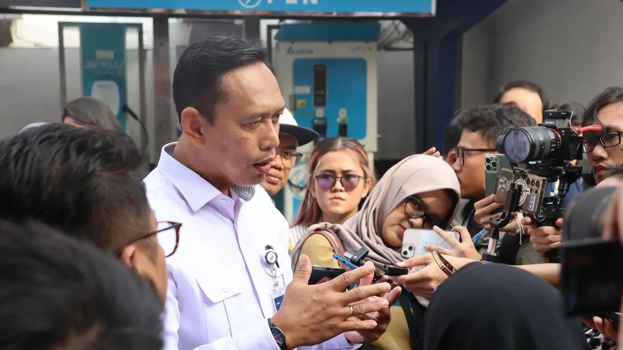 Seremonial Launching Gerakan Pangan Murah (GPM) Beras SPHP (Stabilisasi Pasokan dan Harga Pangan) di Kantor Pos Besar Fatmawati, Jakarta Selatan. (Dok Bulog)