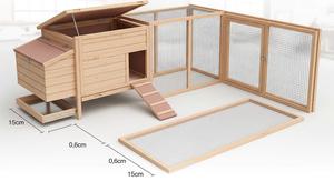 Cara Membuat Kandang Ayam Lipat Hemat Tempat. Foto: Gemini