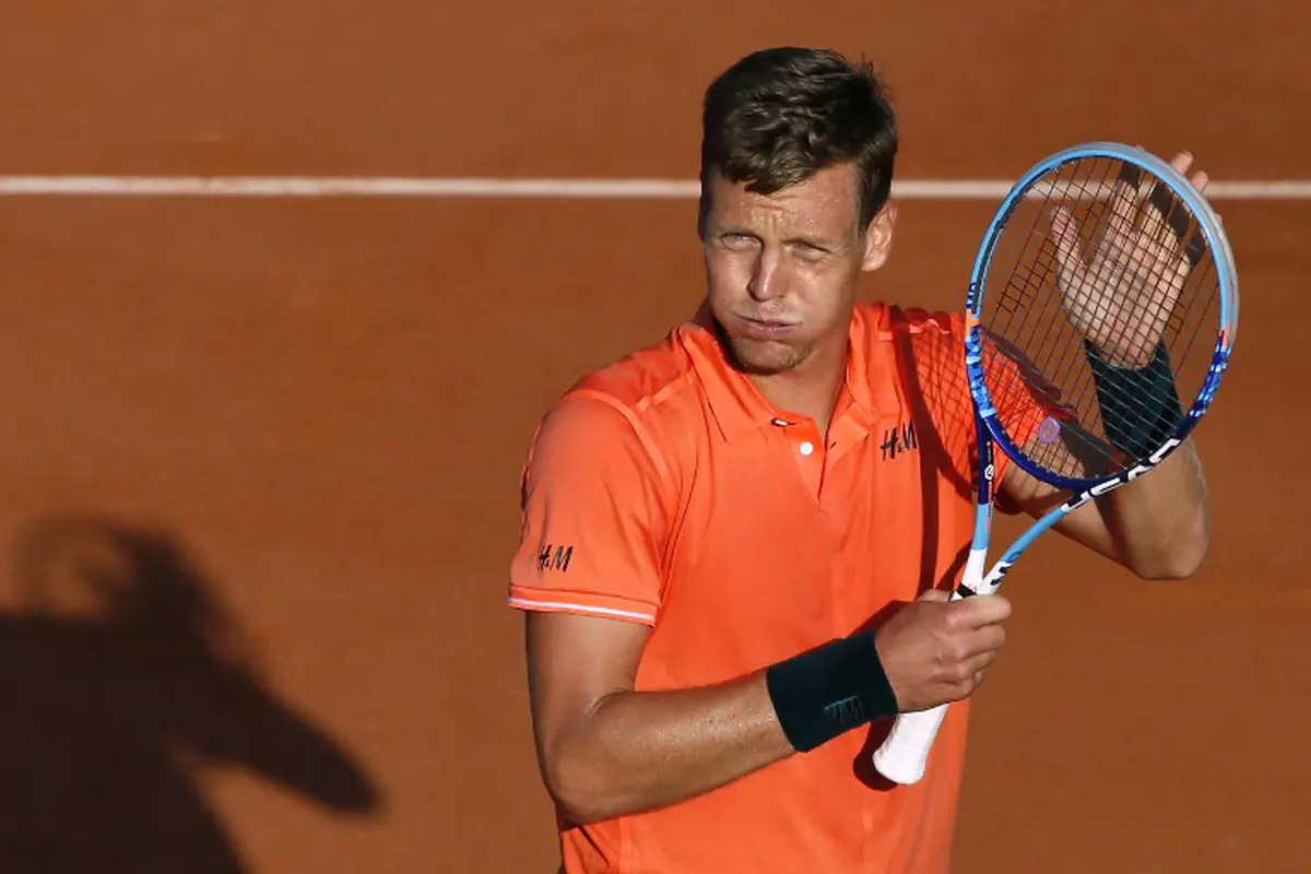 Tomas Berdych (AFP PHOTO / PATRICK KOVARIK )