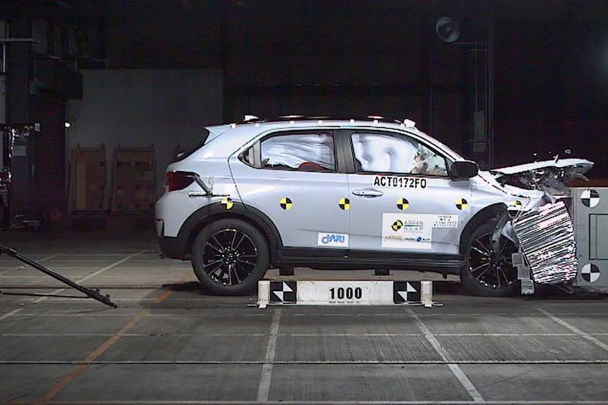 Honda WR-V Sabet Peringkat Tertinggi Keselamatan ASEAN NCAP (Ist)