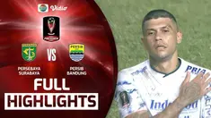 Berita video highlights Piala Presiden, Persib Bandung kalahkan Persebaya Surabaya dengan skor 3-1, Jumat malam (17/6/22)