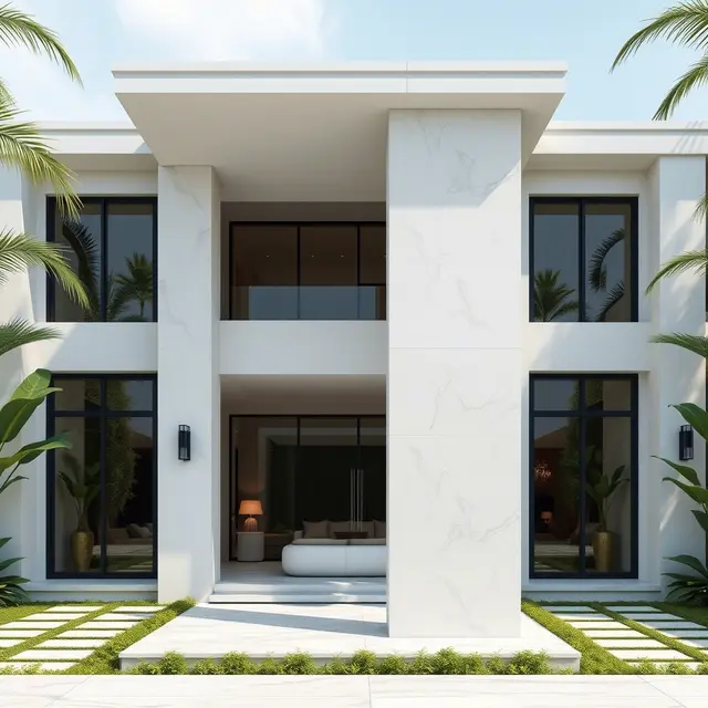 Model Tiang Teras Rumah Mewah