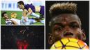 Foto terbaik liga Serie A pekan ke-19 antara lain adalah ekspresi wajah gelandang Juventus, Paul Pogba, saat berhadapan dengan bola kemudian ada juga aksi supporter Sampdoria yang menyalakan suar. 