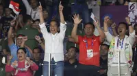 4 Aksi Unik Relawan Pendukung Jokowi 2 Periode